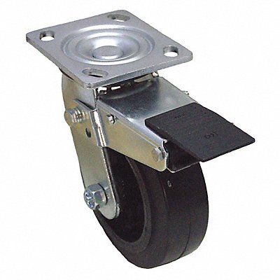 NSF-Listed Plate Caster Swivel 600 lb.