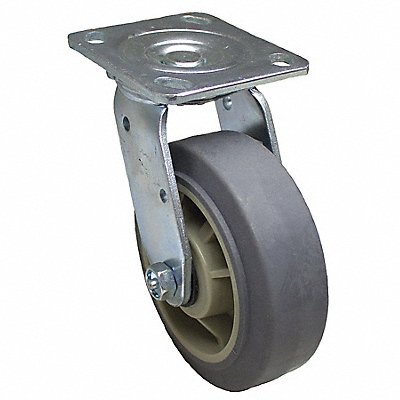 NSF-Listed Plate Caster Swivel 500 lb.