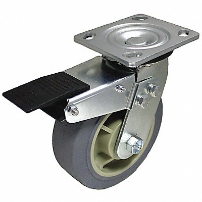 NSF-Listed Plate Caster Swivel 300 lb.