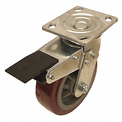 NSF-Listed Plate Caster Swivel 770 lb.