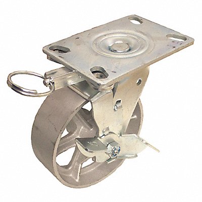 NSF-Listed Plate Caster Swivel 700 lb.