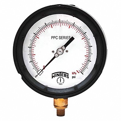 Gauge 4-1/2 Dial Size MNPT Connection