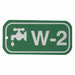 Lockout Tag 1-1/2 Hx3 W 1/8 HoleSz PK25