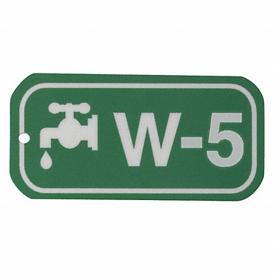 Lockout Tag 1-1/2 H x 3 W 1/8 Hole PK25