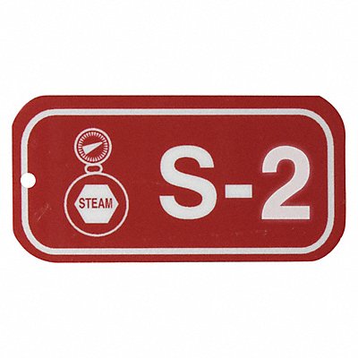 Lockout Tag 1-1/2 H x 3 W 1/8 Hole PK5