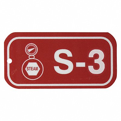 Lockout Tag 1-1/2 H x 3 W 1/8 Hole Sz