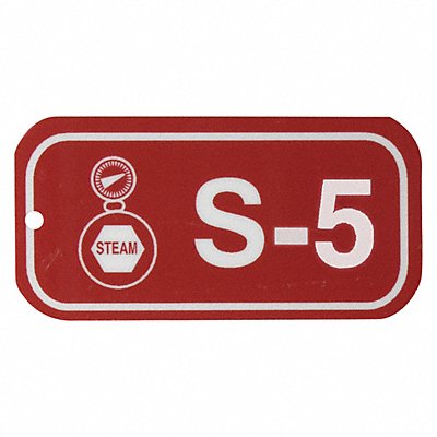 Lockout Tag 1-1/2 H x 3 W 1/8 Hole PK25