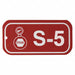 Lockout Tag 1-1/2 H x 3 W 1/8 Hole PK25