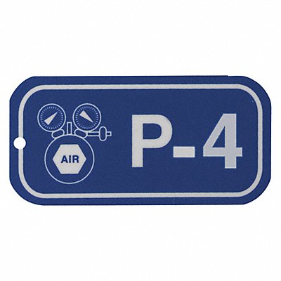 Lockout Tag 1-1/2 H x 3 W 1/8 HoleSz PK5