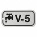 Lockout Tag 1-1/2 H x 3 W 1/8 Hole PK25