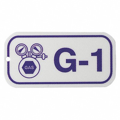 Lockout Tag 1-1/2 H x 3 W 1/8 Hole PK5
