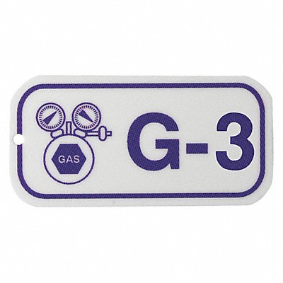 Lockout Tag 1-1/2 H x 3 W 1/8 Hole PK25