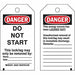 Lockout Tag 5-3/4 Hx3 W Polyester PK25