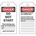 Lockout Tag 5-3/4 H 3 W Paper