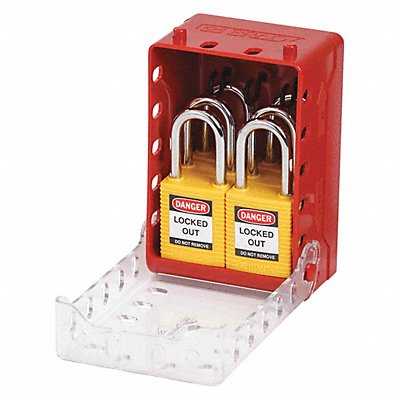 Padlock Station 5-11/16 H Plastic