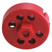 Cable Lockout Red Nylon