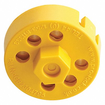 Cable Lockout Yellow Nylon