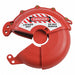 Gate Valve Lockout Red Plastic 3 H