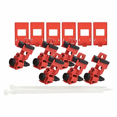 Single Pole Breaker Lockout 2-5/8 H PK6