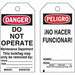 Lockout Tag 5-3/4 H 3 W Paper