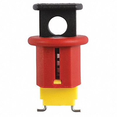 Miniature Circuit Breaker Lockout Red