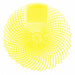 Urinal Screen Round Yellow 1.44 oz PK12