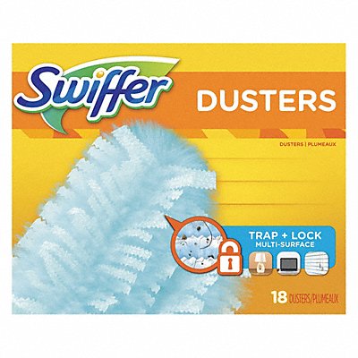 Duster Refill 15 3/8 in L White PK4