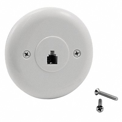 Wall/Ceiling Plate White