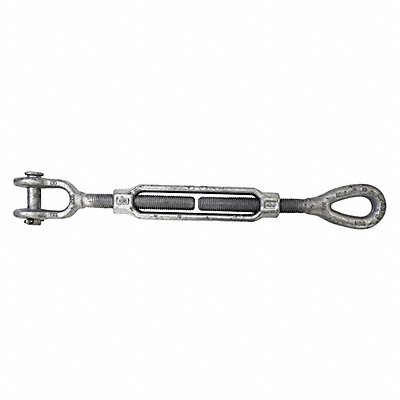 Turnbuckle Jaw and Eye Steel 3/4 in Dia