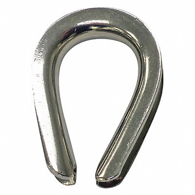 Wire Rope Thimble 1/4 in Steel