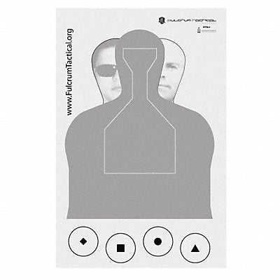 Fulcrum Tactical Training Target PK50