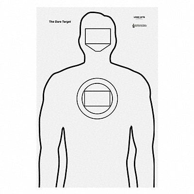 US Marine Corps Dare Target PK50