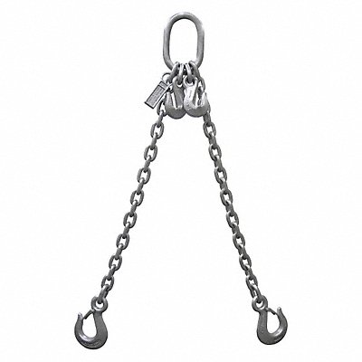 Chain Sling 20 ft L 7400 lb Load Lmt