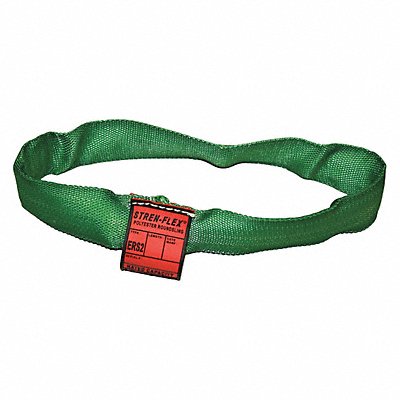 Round Sling Endless Green 8 ft L