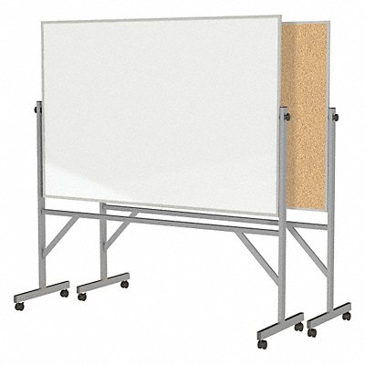 Dry Erase Brd Reversible Melamine 77 W