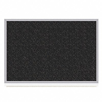 Bulletin Board 72-1/2 in W Silver