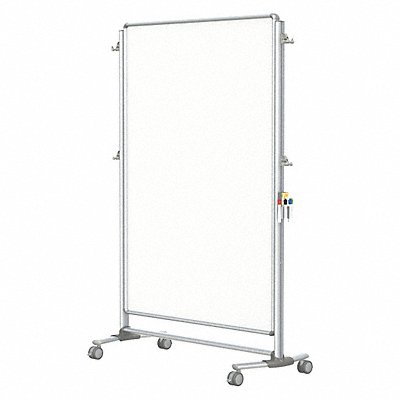 DryErase Brd Magnetic Porcelain 52-3/8 W