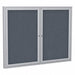 Message Center 48 W 36 H Gray