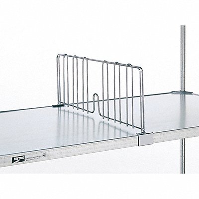 Shelf Divider 2 1/8inx8inx24in StnlStl