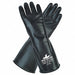 J4422 Chemical Gloves S 14 in L Blk PR