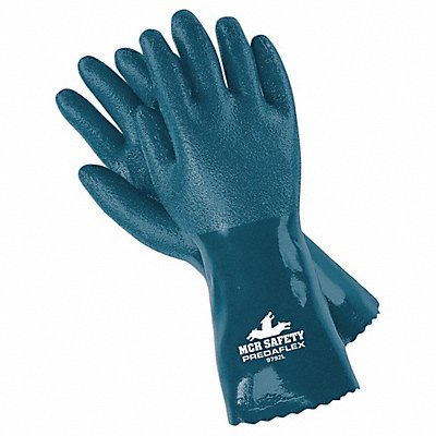 Chemical Gloves L 12 in L Rough PR