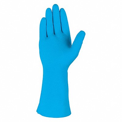 J4442 Chemical Gloves L 12 in L Nitrile PR