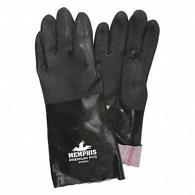 Chemical Gloves L 14 in L Blk PK12