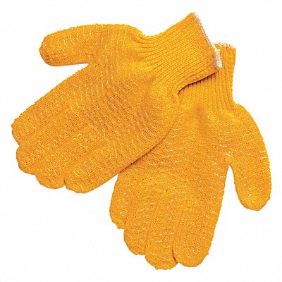 Knit Gloves 10-1/2 XL Orange PK12