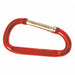 Carabiner Red Aluminum 2 L PK4