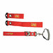 Hook-and-Loop Cinch Strap 16 in Red