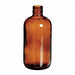 Bottle 142 mm H Amber 64 mm Dia PK48