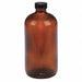 Bottle 174 mm H Amber 78 mm Dia PK24