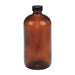 Bottle 212 mm H Amber 96 mm Dia PK12