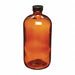 Bottle 174 mm H Amber 76 mm Dia PK24